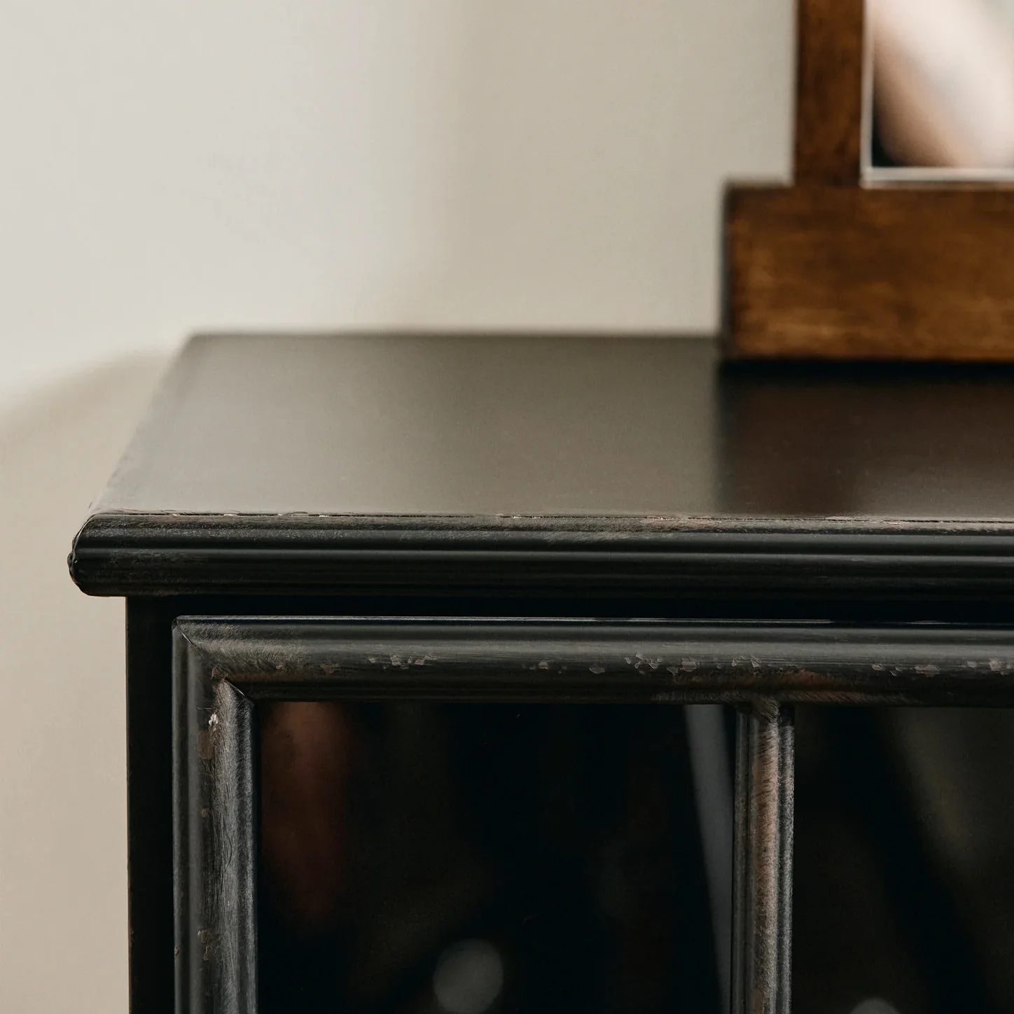 2 Door Iron & Glass Cabinet - Image 3