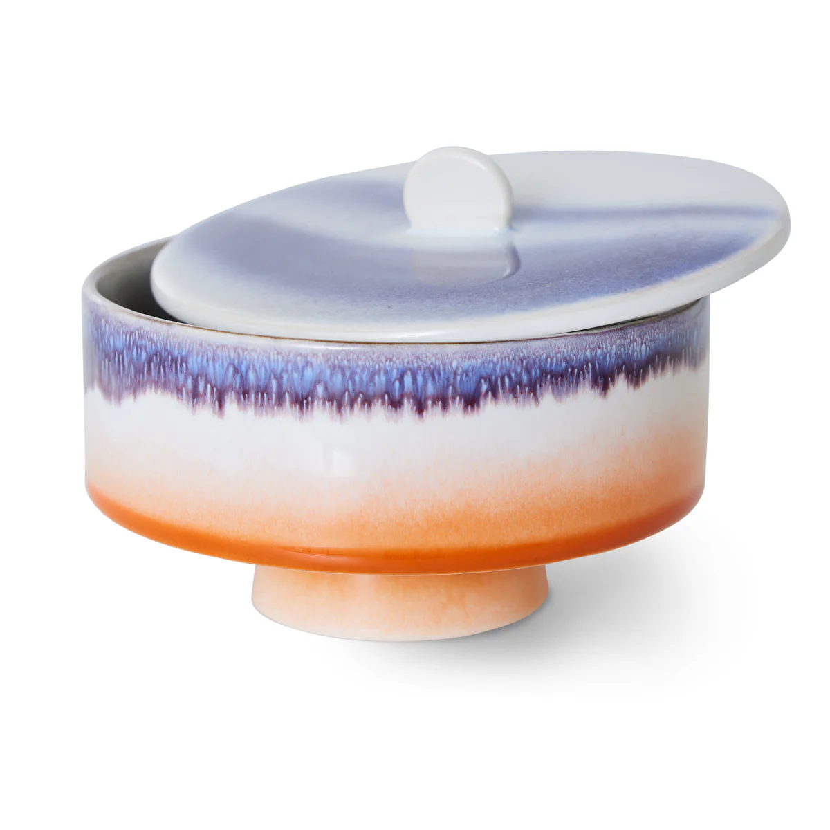 70s Ceramics Bonbon Bowl Mauve - Image 3