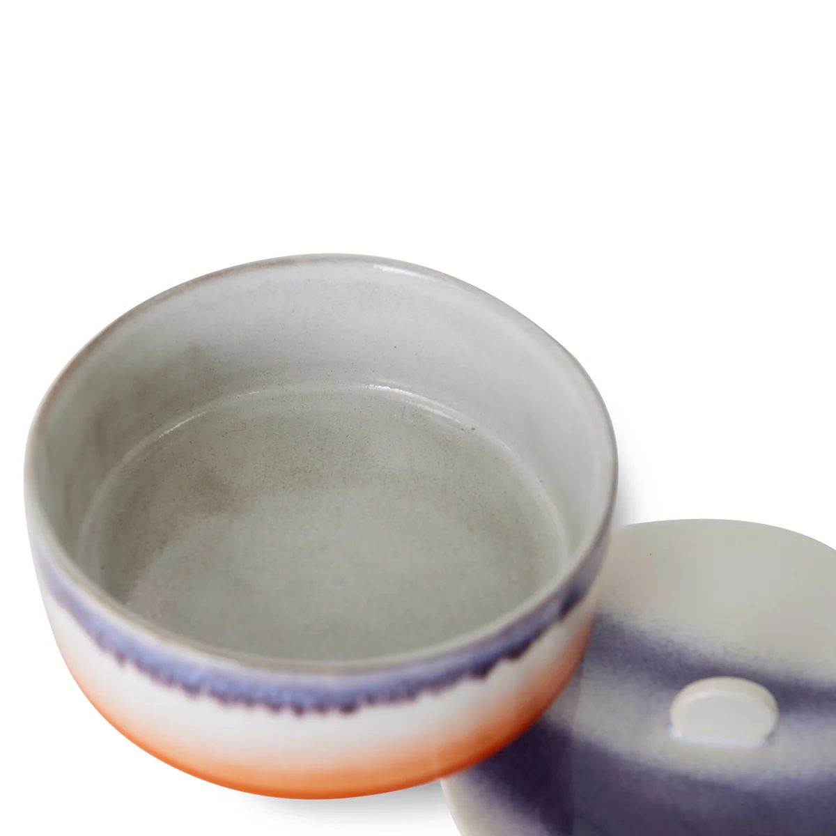 70s Ceramics Bonbon Bowl Mauve - Image 6