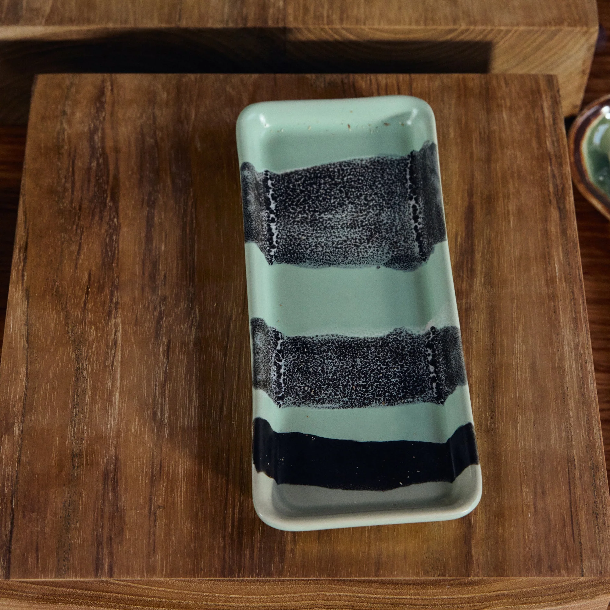 70s Ceramics: Small Dish River - Image 4
