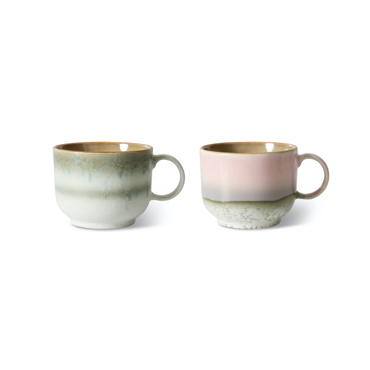 Pre-order 70s Ceramics: Tea Cups Nova, Set of 2 - Image 4