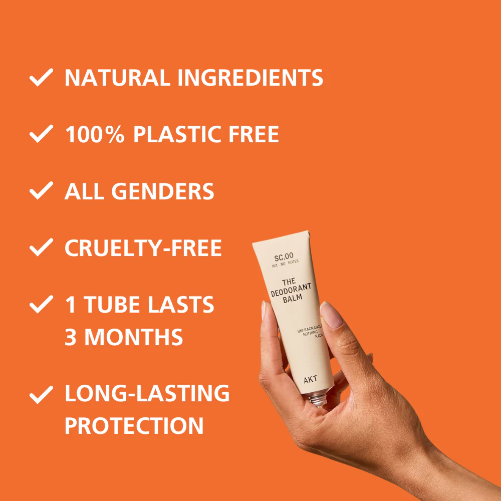 AKT Deodorant Balm SC.01 Orange Grove - Aluminum-Free, Vegan - Image 3