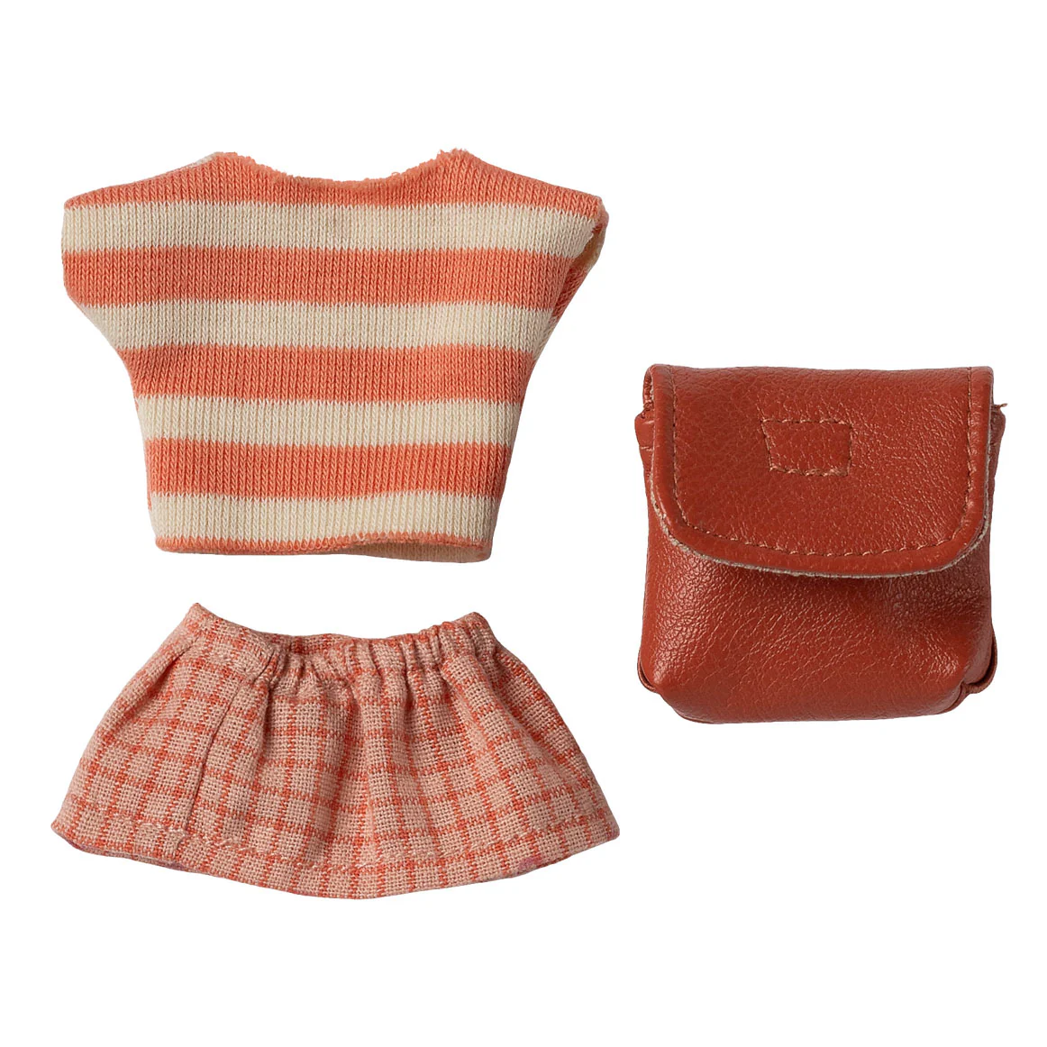 PRE ORDER Clothes and Bag For Big Sister Mouse Coral