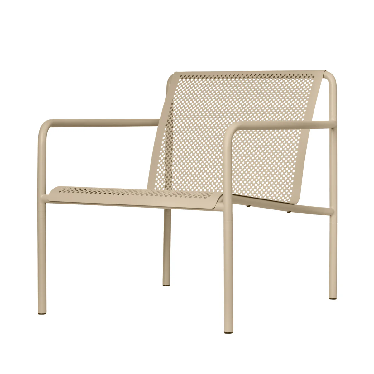 Dapple Lounge Chair with Arms - Cashmere