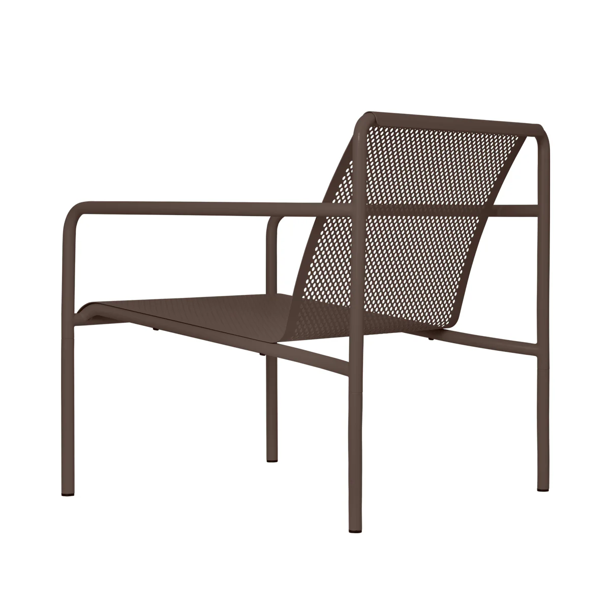 Dapple Lounge Chair with Arms - Dark Chocolate (JUNE Delivery)