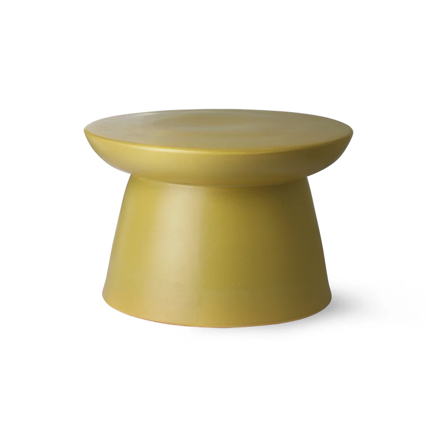 Earthenware Side Table Green