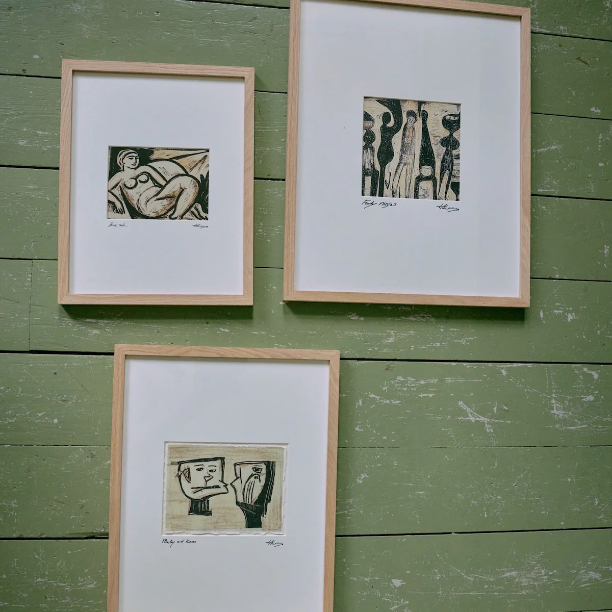 Pre-order Framed Artwork Marty And Kosso, 34x44cm - Image 3