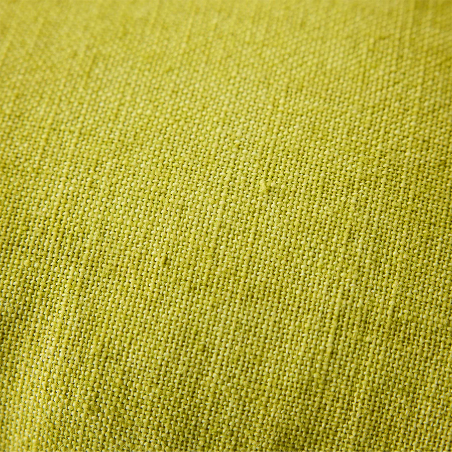 Linen Cushion, Lemongrass 50 x 30cm - Image 5