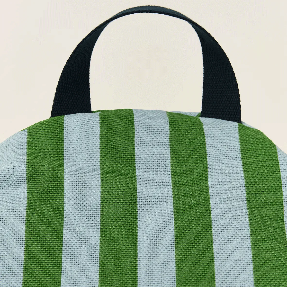 Pre-order Long Beanbag - Kid Size - Bliss - Green Blue Stripes - Image 3
