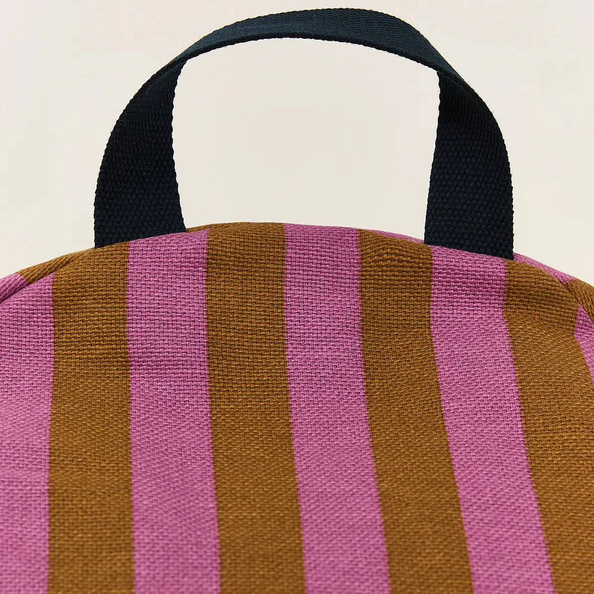 Long Beanbag - Kid Size - Bliss - Pink Curry Stripes - Image 3