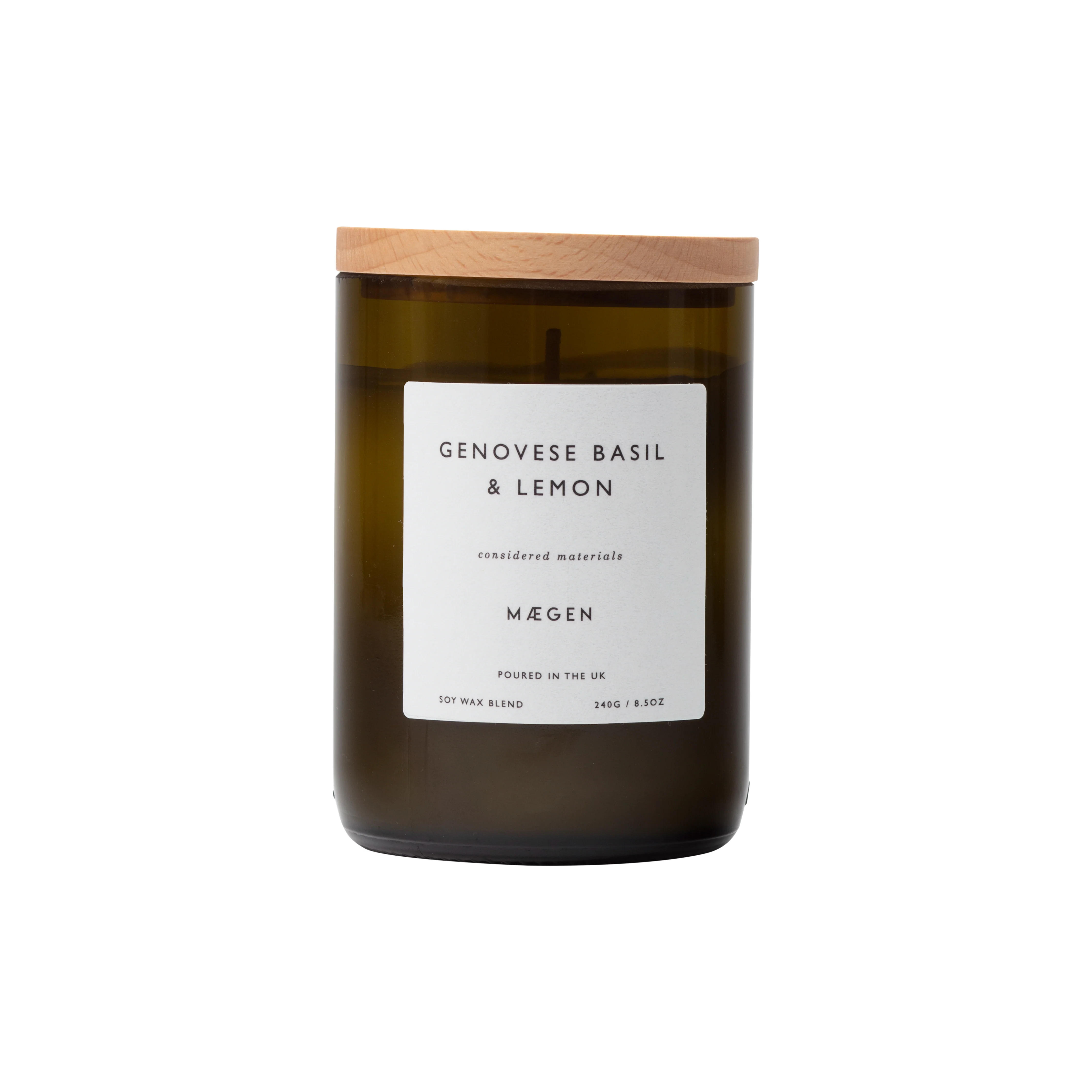 MÆGEN Orchard - Genovese Basil & Lemon: 250g - 8.8oz