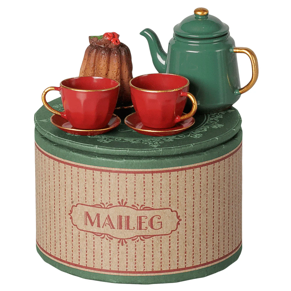 PRE_ORDER Christmas tea party, Mouse - Red/Green *November * - Image 2