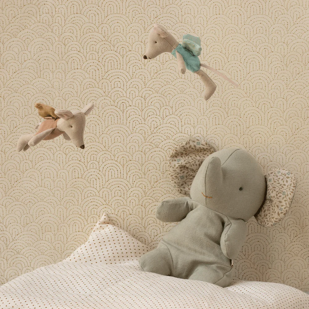 PRE ORDER Maileg, Fairy mouse, Little - Powder - Image 3