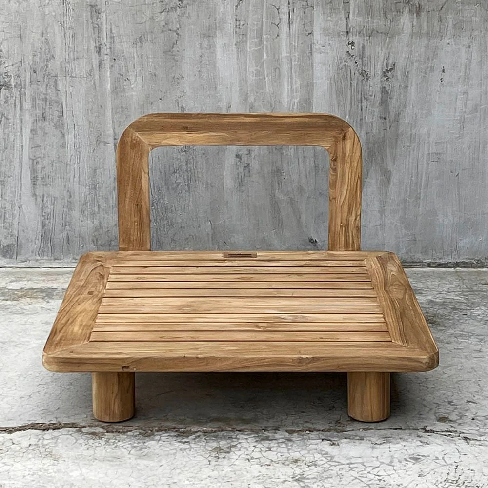 Recycled Teak Outdoor Module Sofa PRE ORDER - Image 6