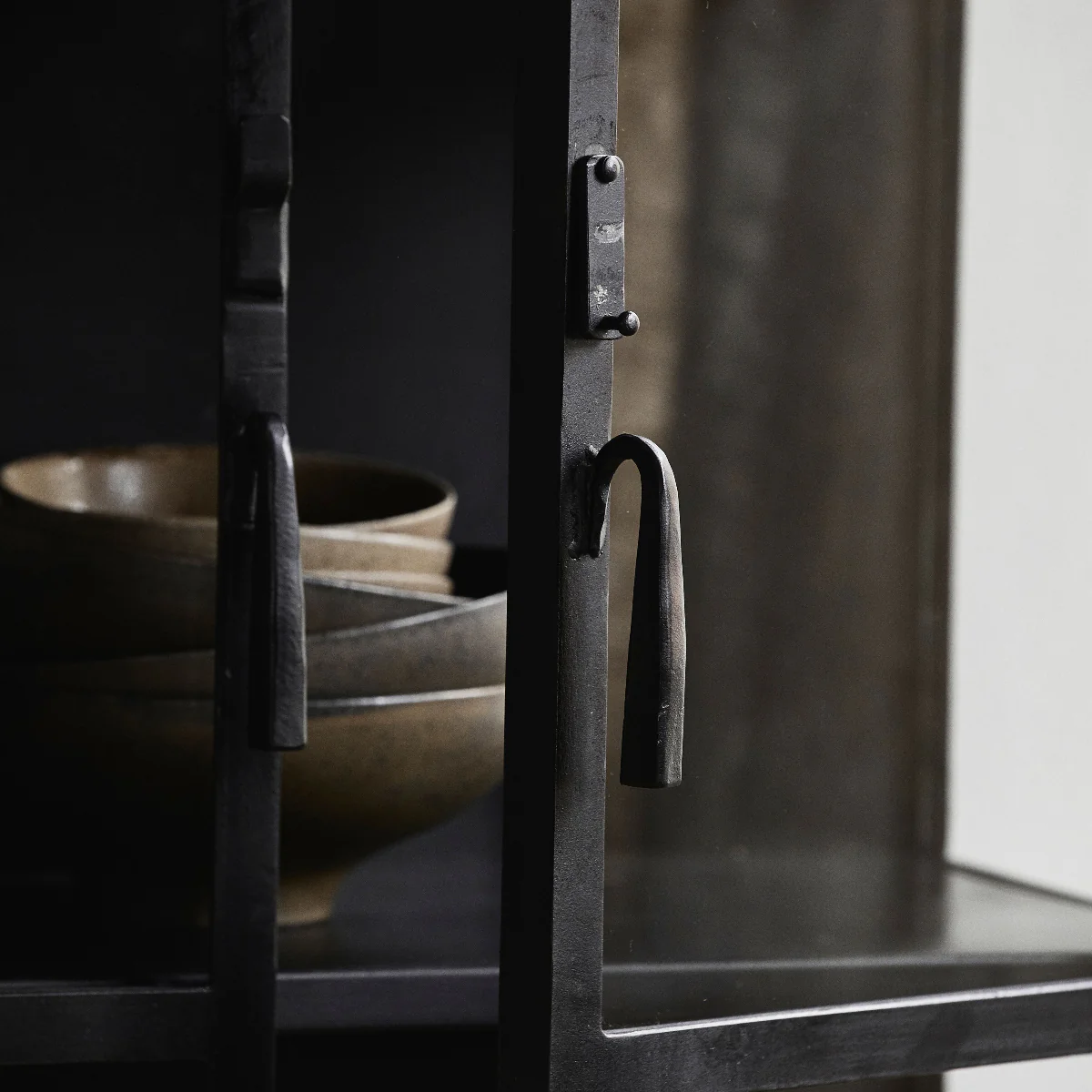 PHOENIX Black Cabinet, 2 Doors, Iron - Image 2