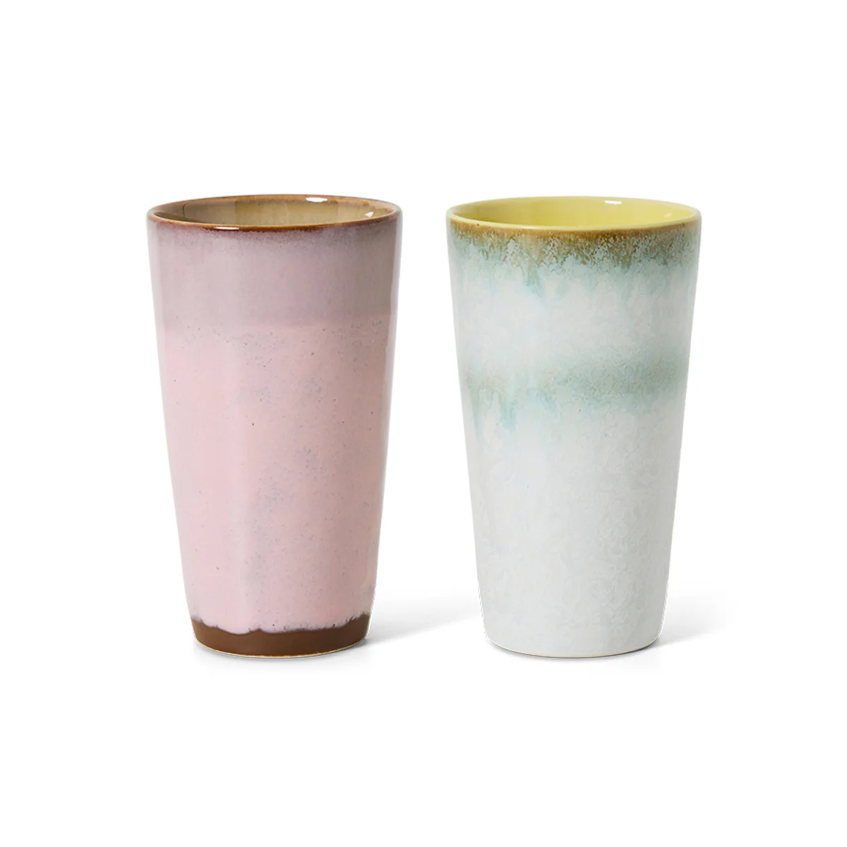 Pre-order 70s Ceramics: Latte Mugs Fresco, Set of 2