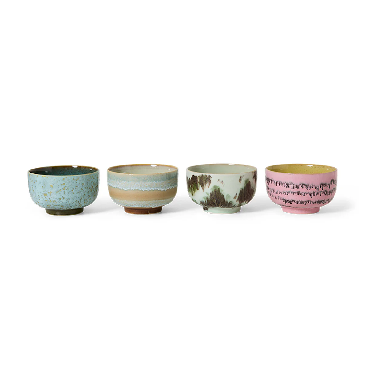 PRE ORDER 70s Ceramics: Noodle Bowls Dada, Set of 4 - Image 3