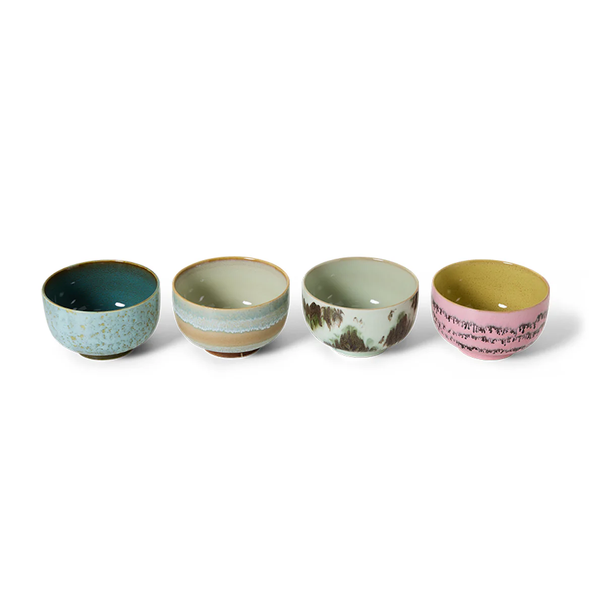 PRE ORDER 70s Ceramics: Noodle Bowls Dada, Set of 4 - Image 4