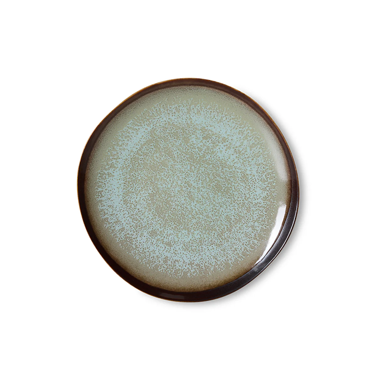 70's Ceramics Side Plate Contrast, Set of 2 - Image 2