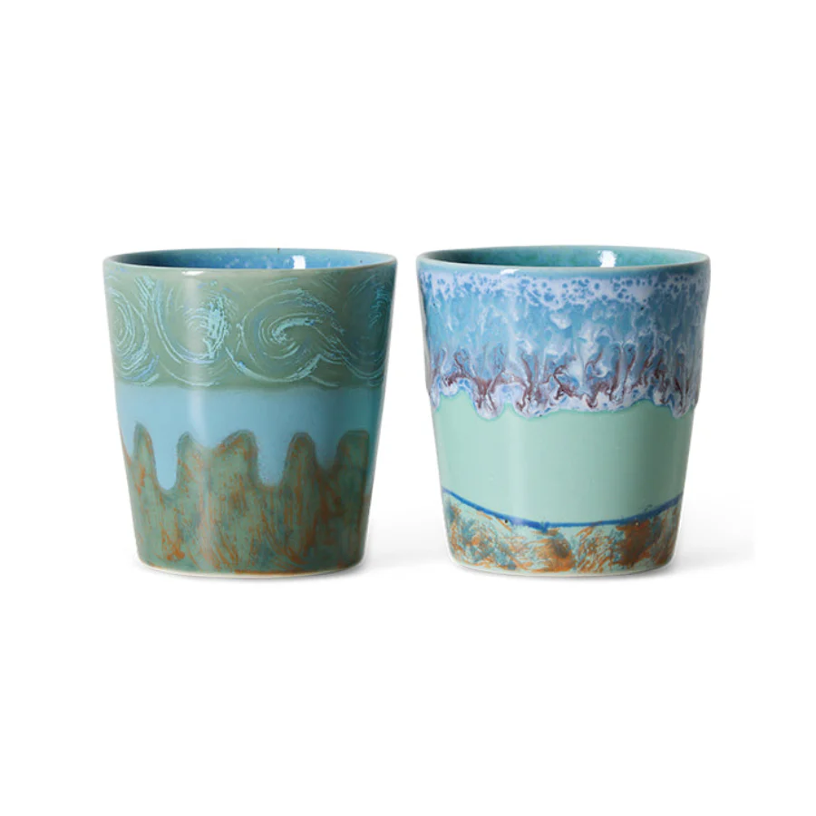 PRE ORDER 70s Ceramics: Van Gogh Coffee Mugs: Self Portrait - Image 3