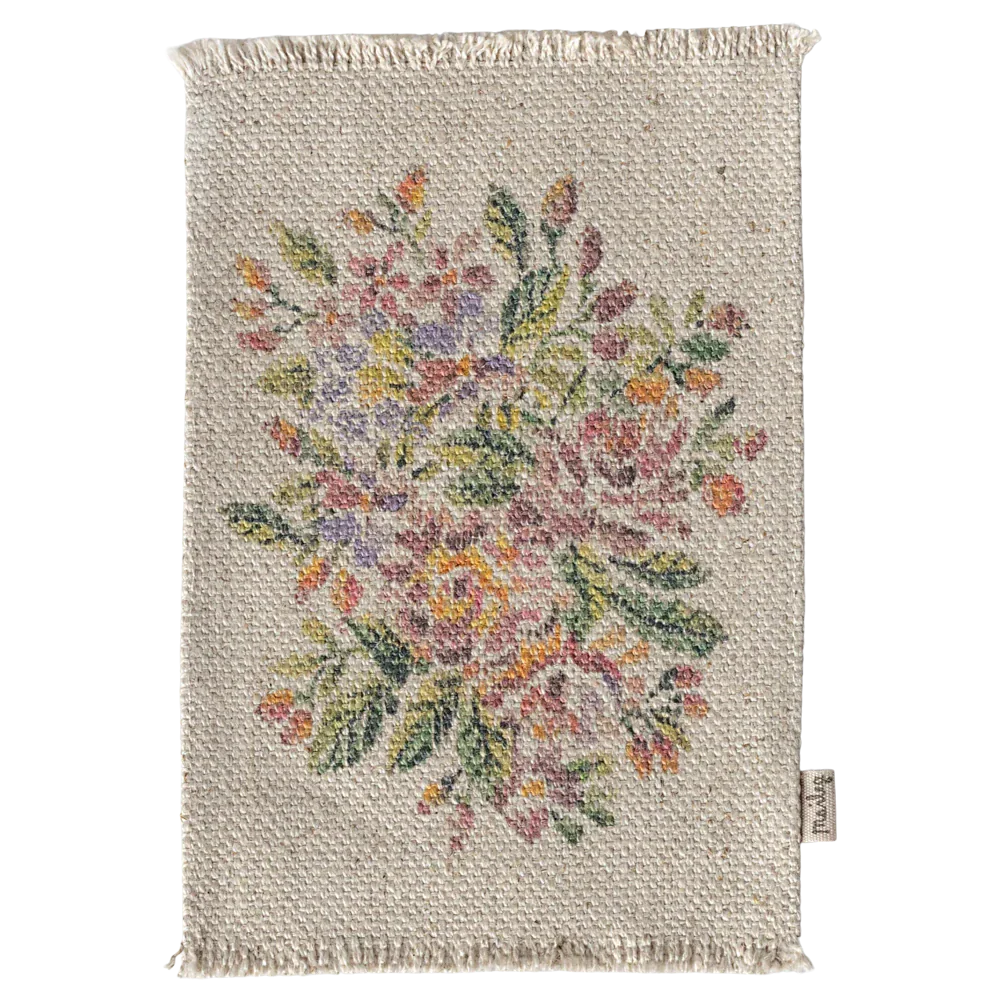Pre-order Rug, Flowers - Medium