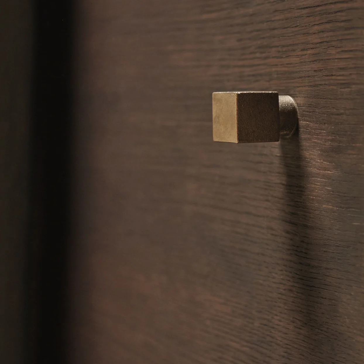 Square Hook - Small - Casted Brass