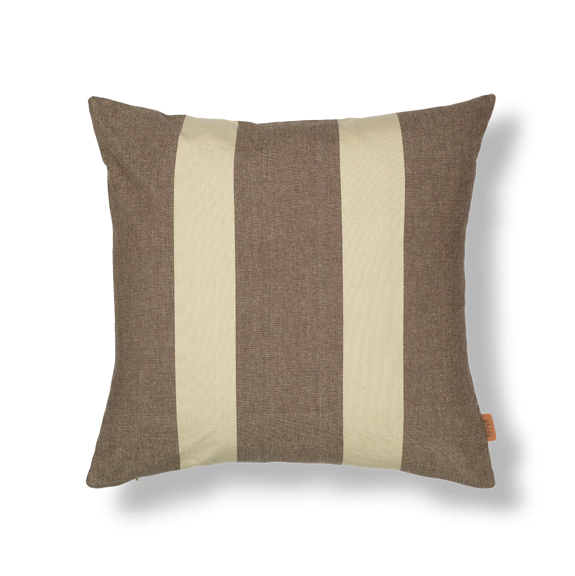 Strand Outdoor Cushion - Carob Brown/Parchme