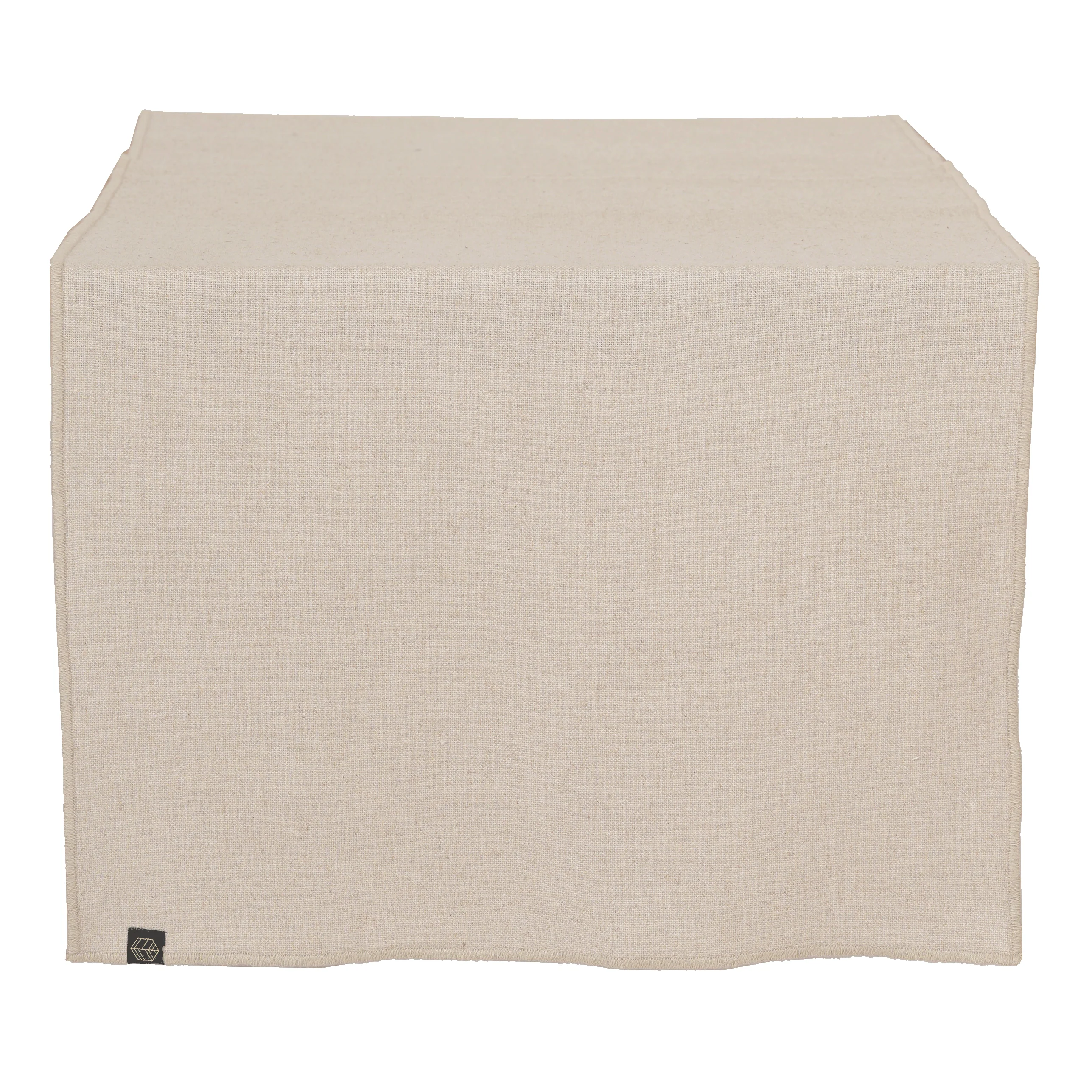 Table Runner Linen, Cotton CORTE - Natural  - 48X160cm