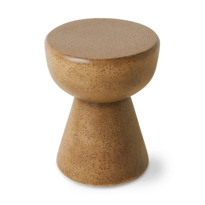 Terrazzo Side Table Pebble