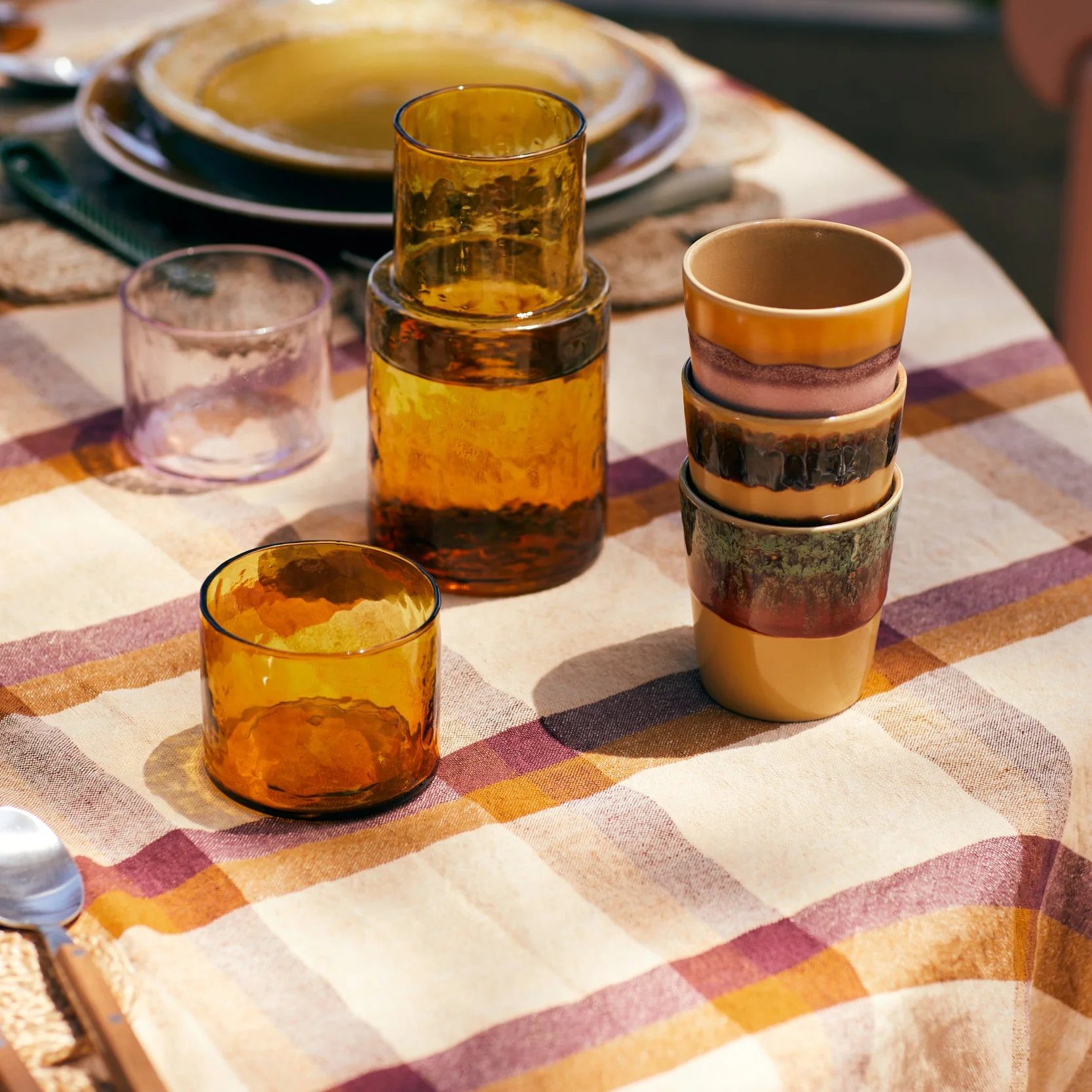 Tube Carafe Amber - Image 2