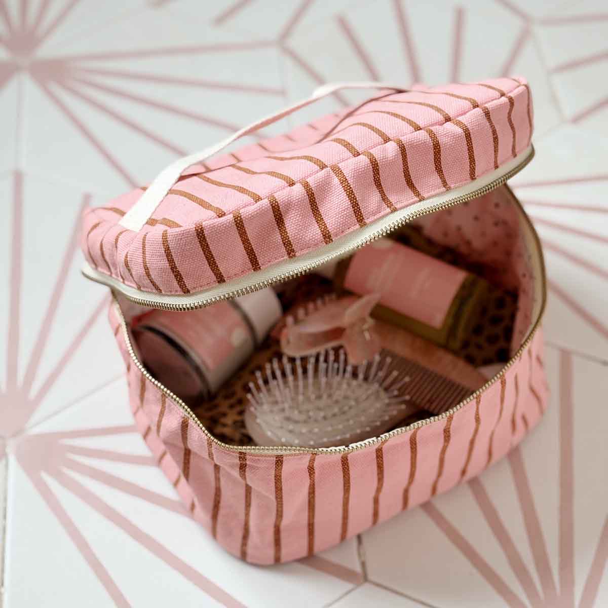 VANITY CASE OONA TENNIS PECAN / STRAWBERRY - Image 6