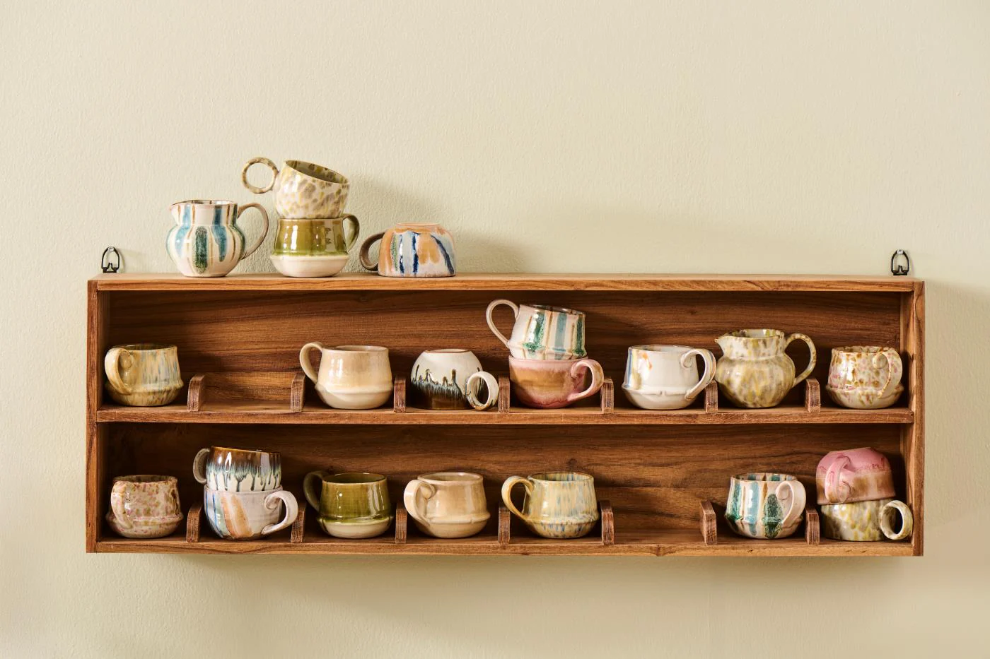 Wall Shelf w/2 Shelves 16 Rooms UNIQUE - Image 4